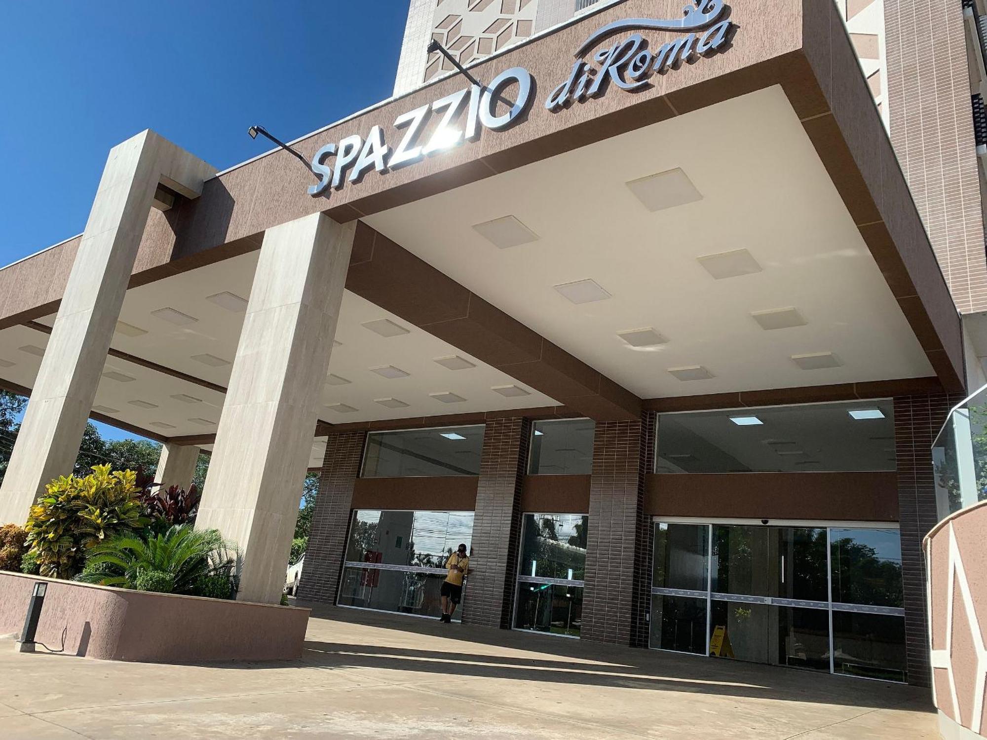 Hotel Spazzio Diroma Cafe Da Manha E Acesso Ao Acqua Park Caldas Novas Eksteriør billede