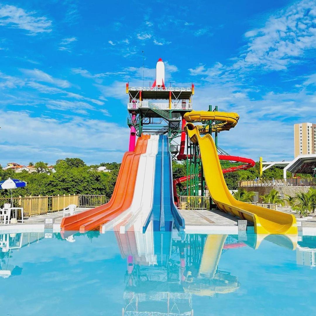Hotel Spazzio Diroma Cafe Da Manha E Acesso Ao Acqua Park Caldas Novas Eksteriør billede